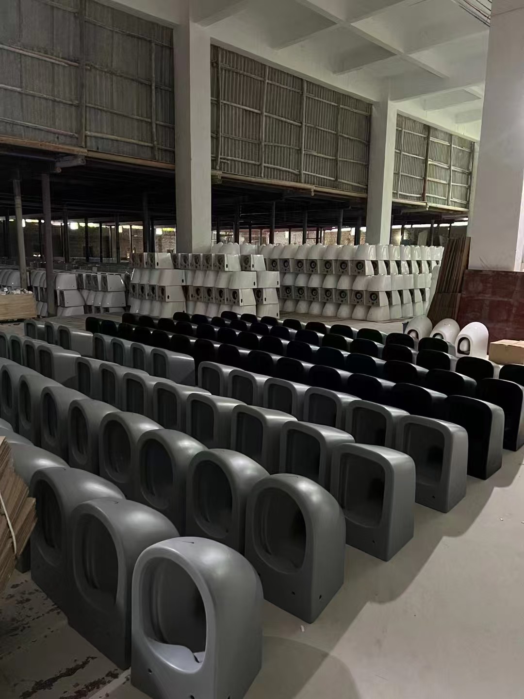 Ceramic products prepared for storage