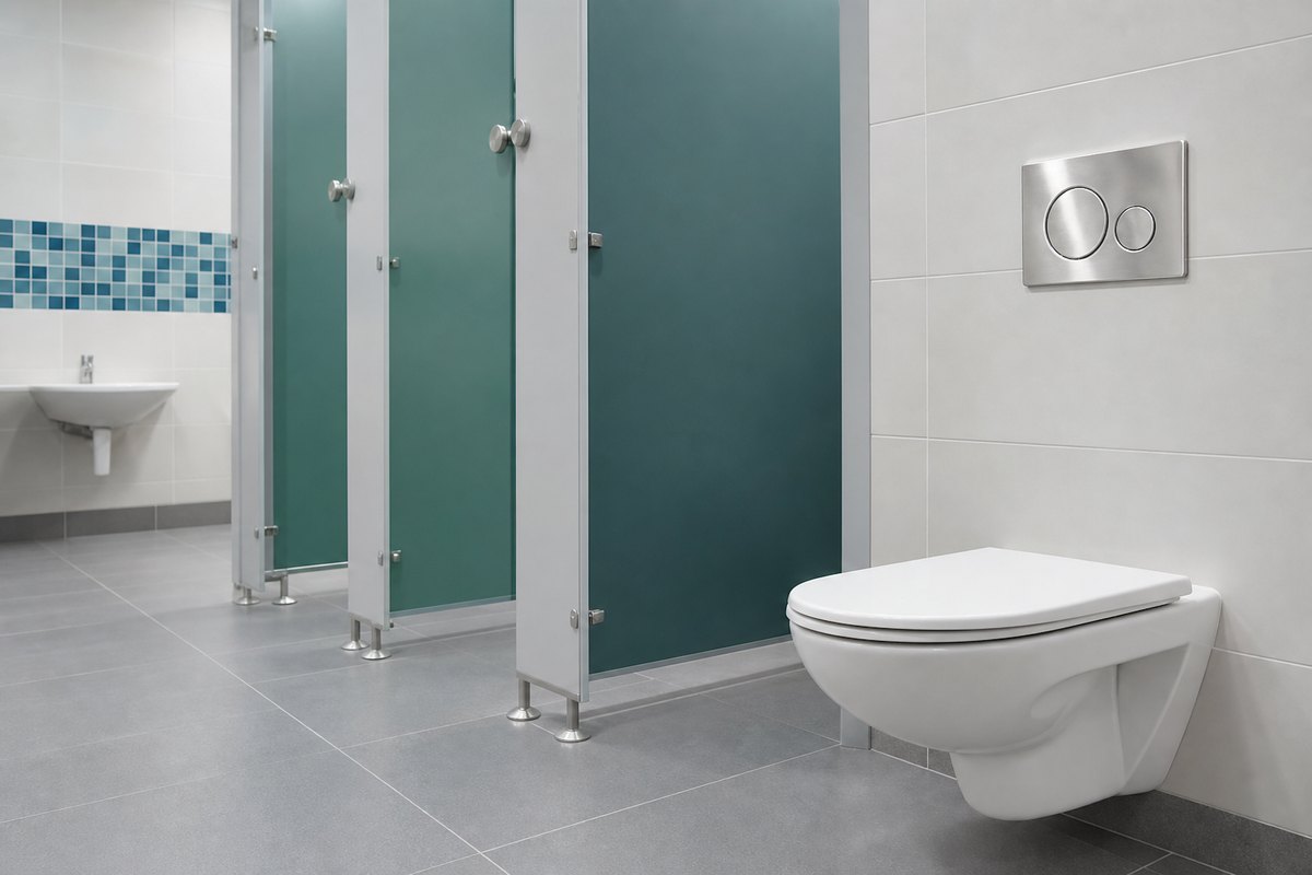 concealed toilet system solution for school bathrooms