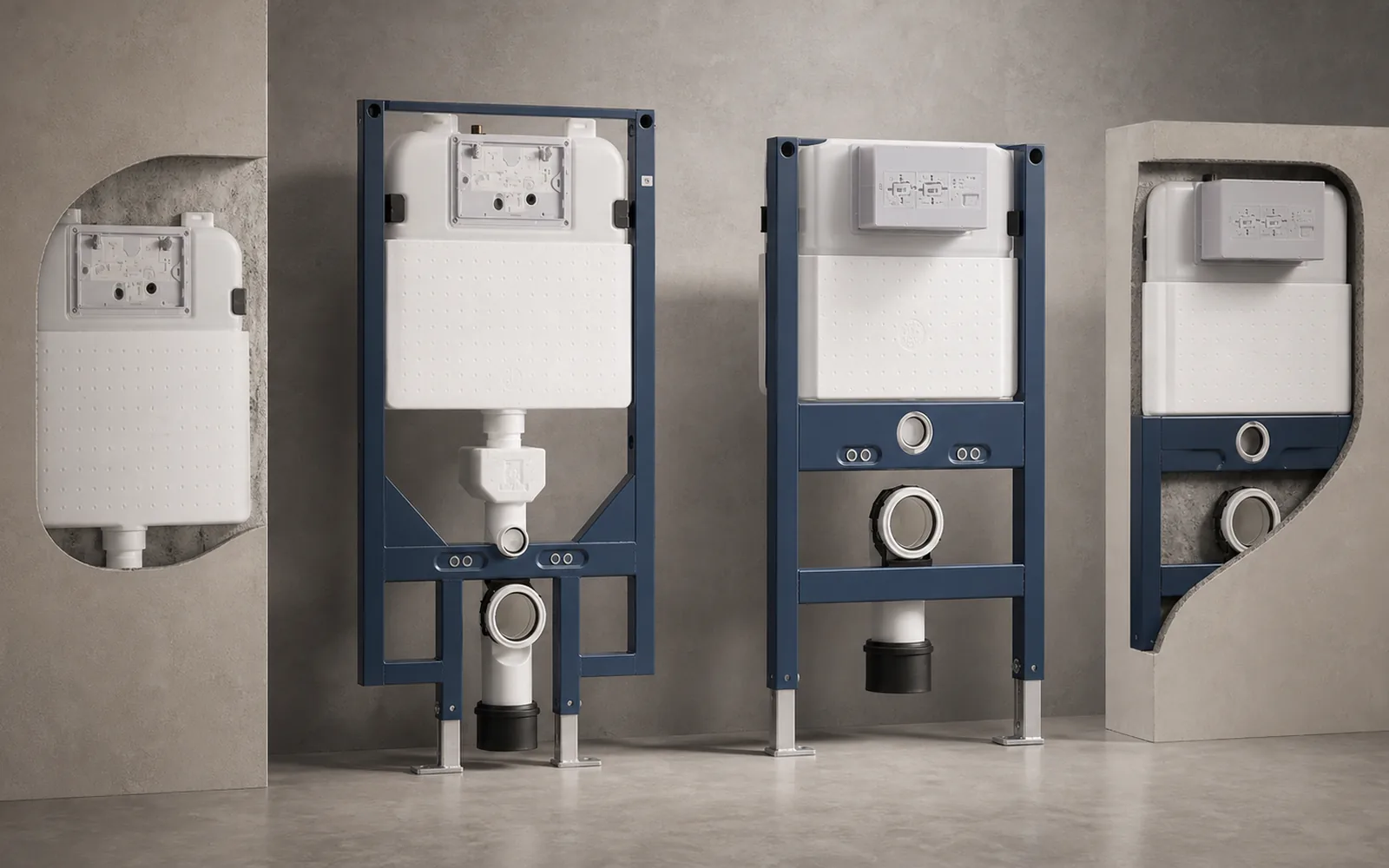 concealed cistern and in-wall toilet tank terminology