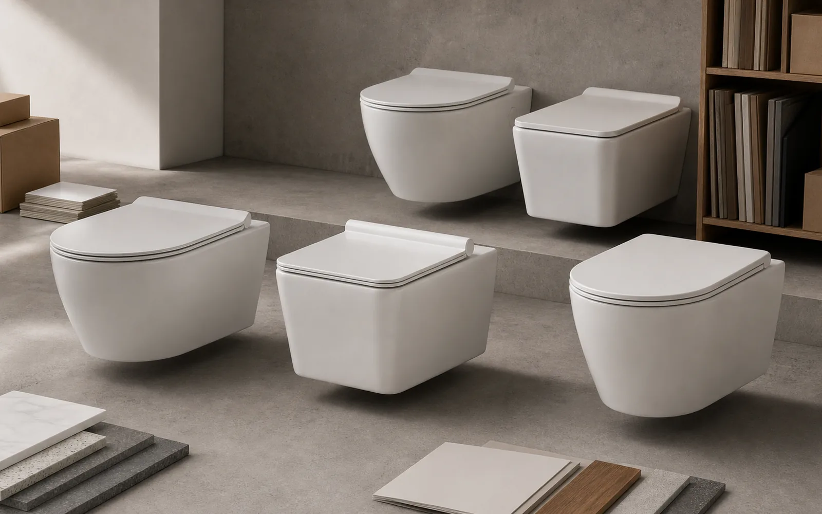 cost-effective wall hung toilets for volume housing program