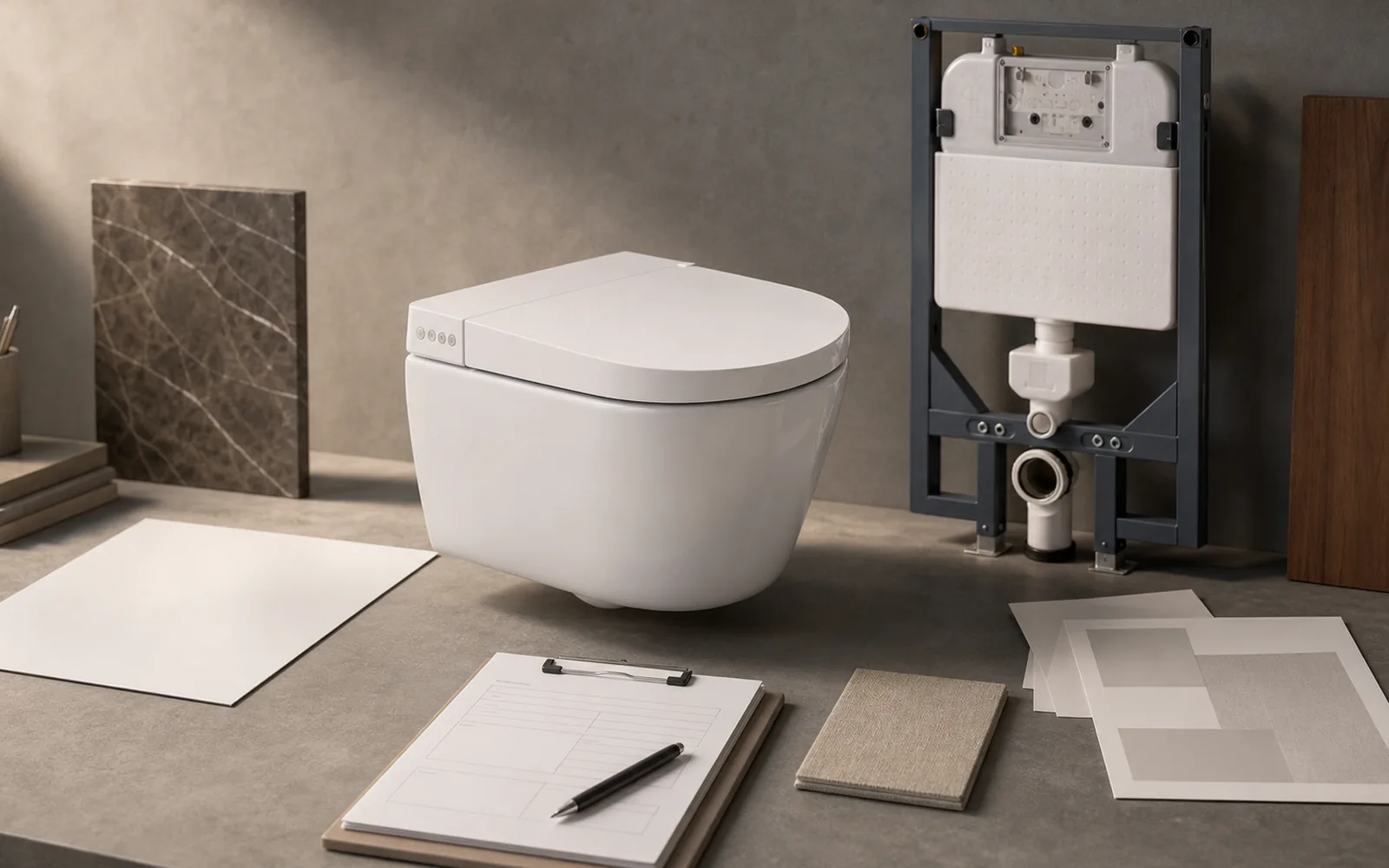wall hung toilet RFQ requirement checklist