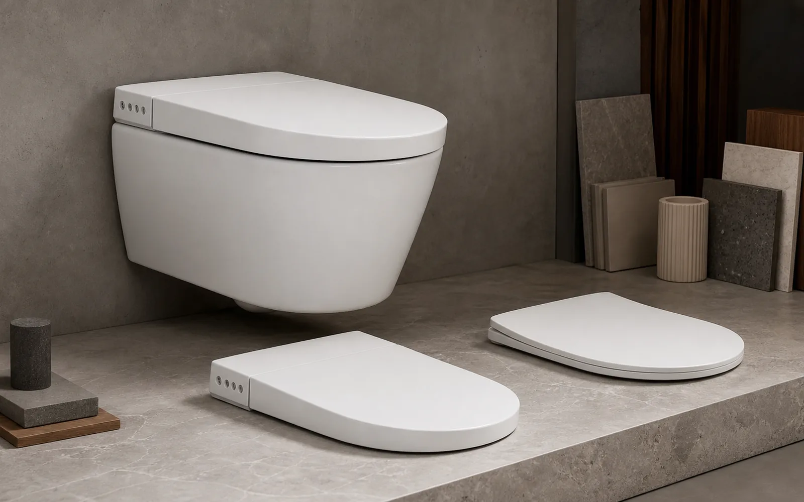 wall hung toilet seat option confirmation